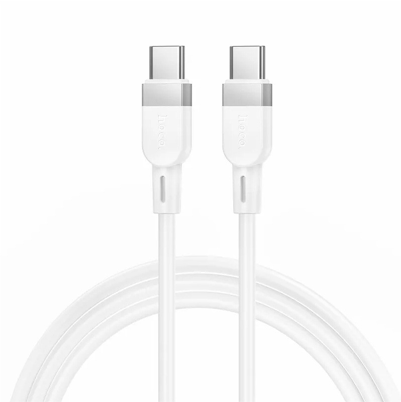 KABAL HOCO USB-C to USB-C 60W, 3A, 1m White X109