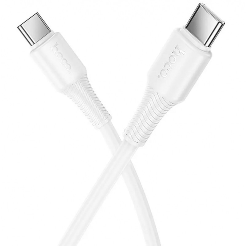 KABAL HOCO USB-C to USB-C 60W, 3A, 1m White X120