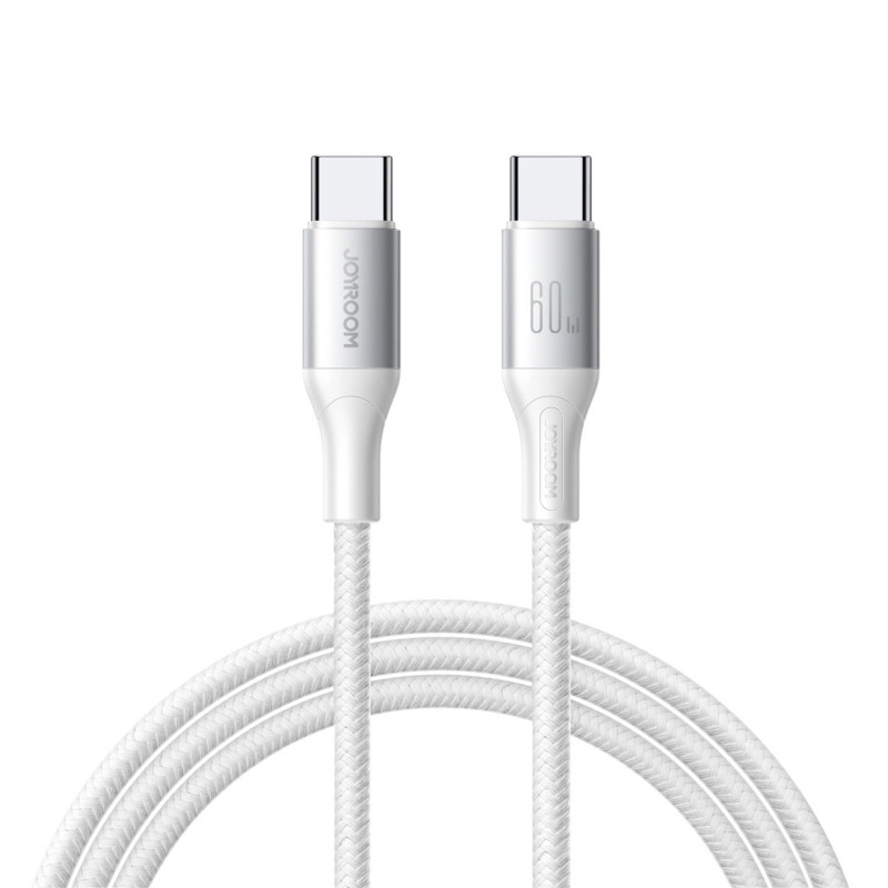 KABAL JOYROOM USB-C to USB-C 60W, 3A, 1m White