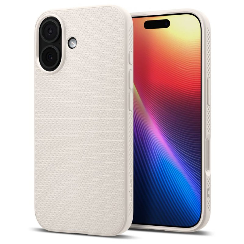 MASKA SPIGEN  Liquid Air for Apple iPhone 17, Natural Titanium