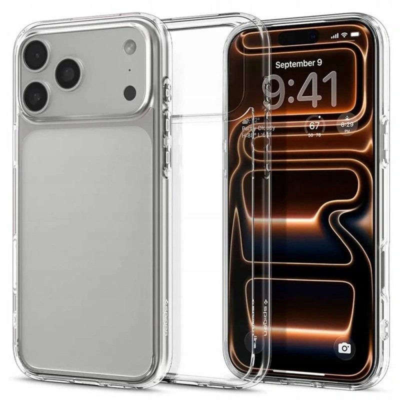 MASKA SPIGEN Ultra Hybrid for Apple iPhone 17 Pro Max, Crystal Clear
