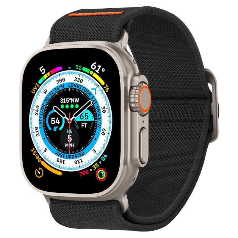 NARUKVICA SPIGEN Apple Watch FLU 49/46/45/44/42mm Black