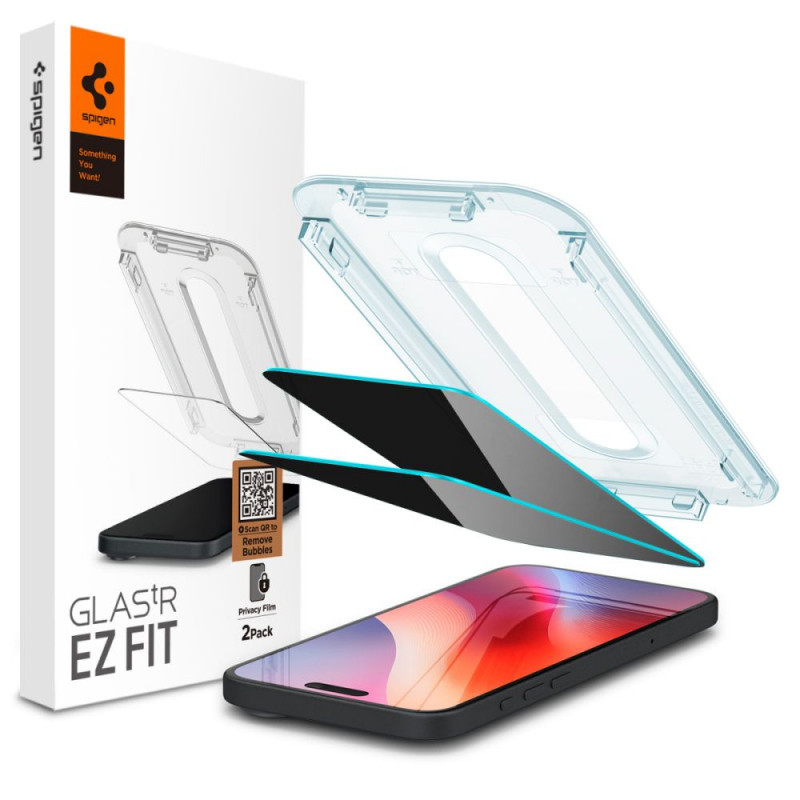 STAKLO SPIGEN iPhone 17 PRO MAX / 16 PRO MAX 2-Pack, PRIVAT E